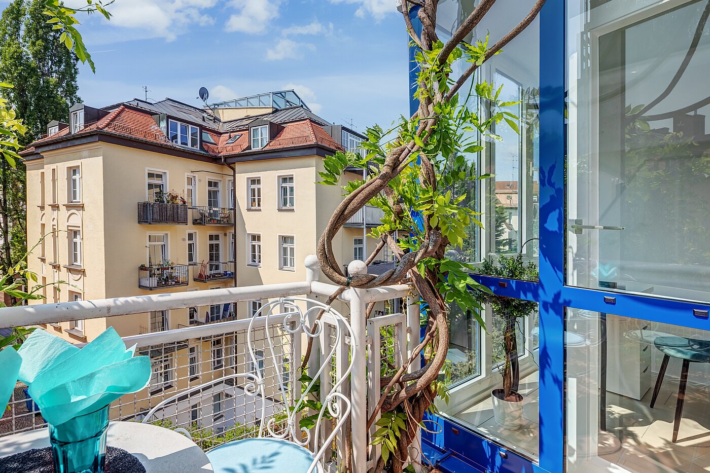 多层公寓 与 2 房间 | München-Schwabing | 70434 | Highlight - Balkon...