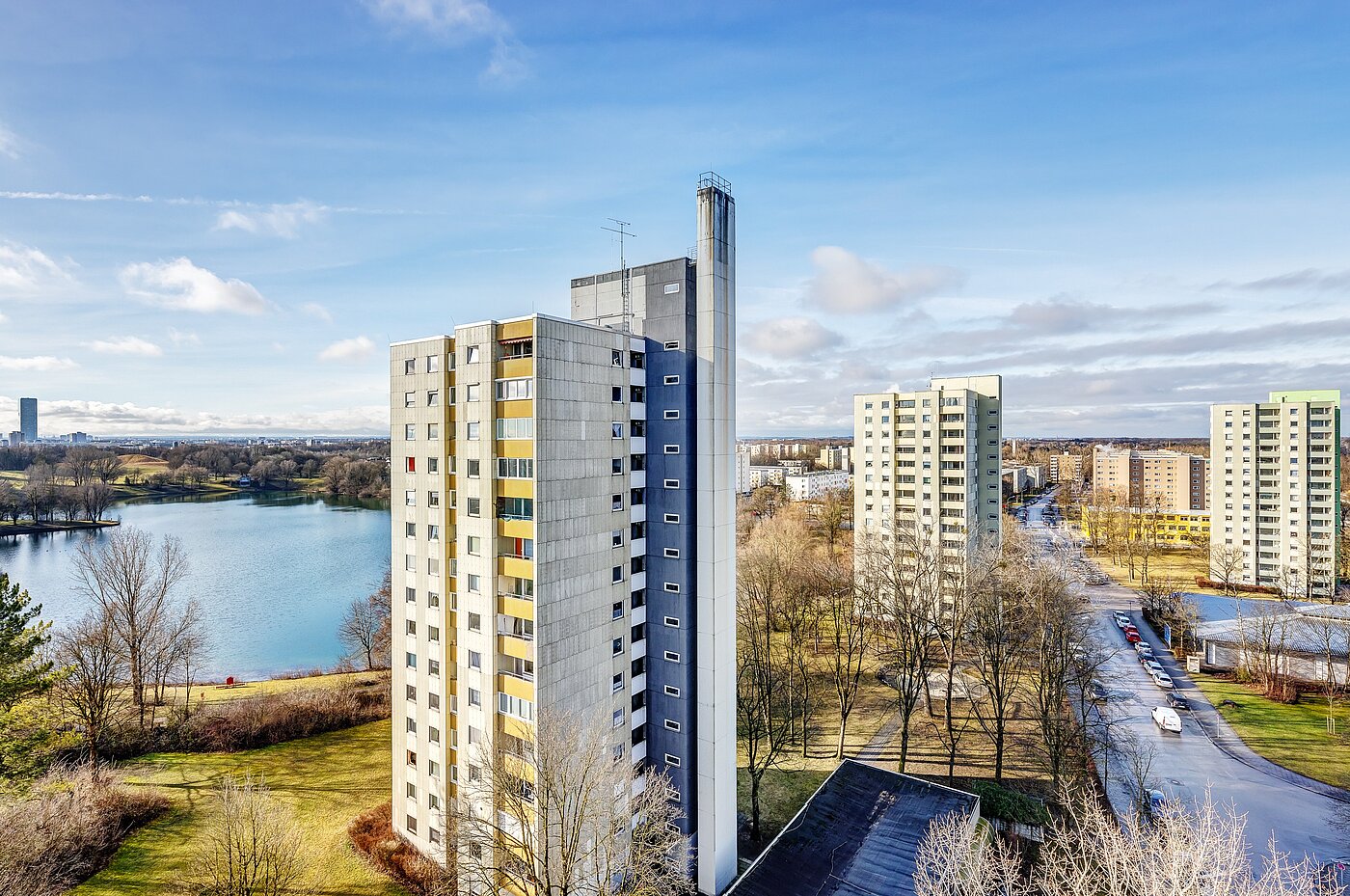 多层公寓 与 3 房间 | München-Feldmoching | 2201ML2 | das enorme Panorama