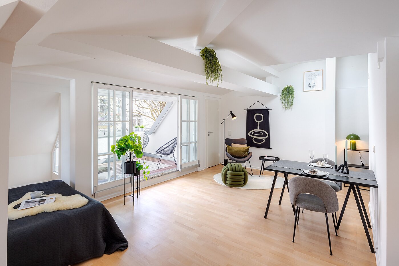 阁楼公寓 与 1 房间 | München-Sendling | 700402 | Ideale Raumnutzung