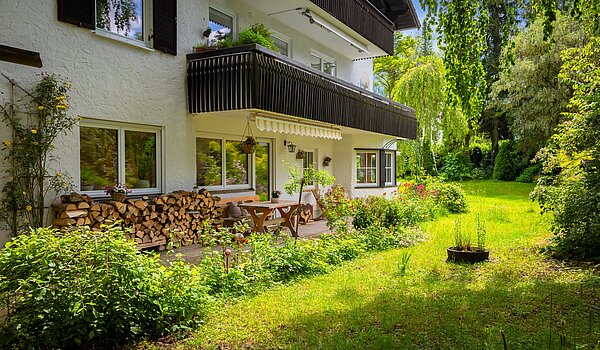 一楼公寓 与 2.5 房间 | Kreuth | 701351 | Garten