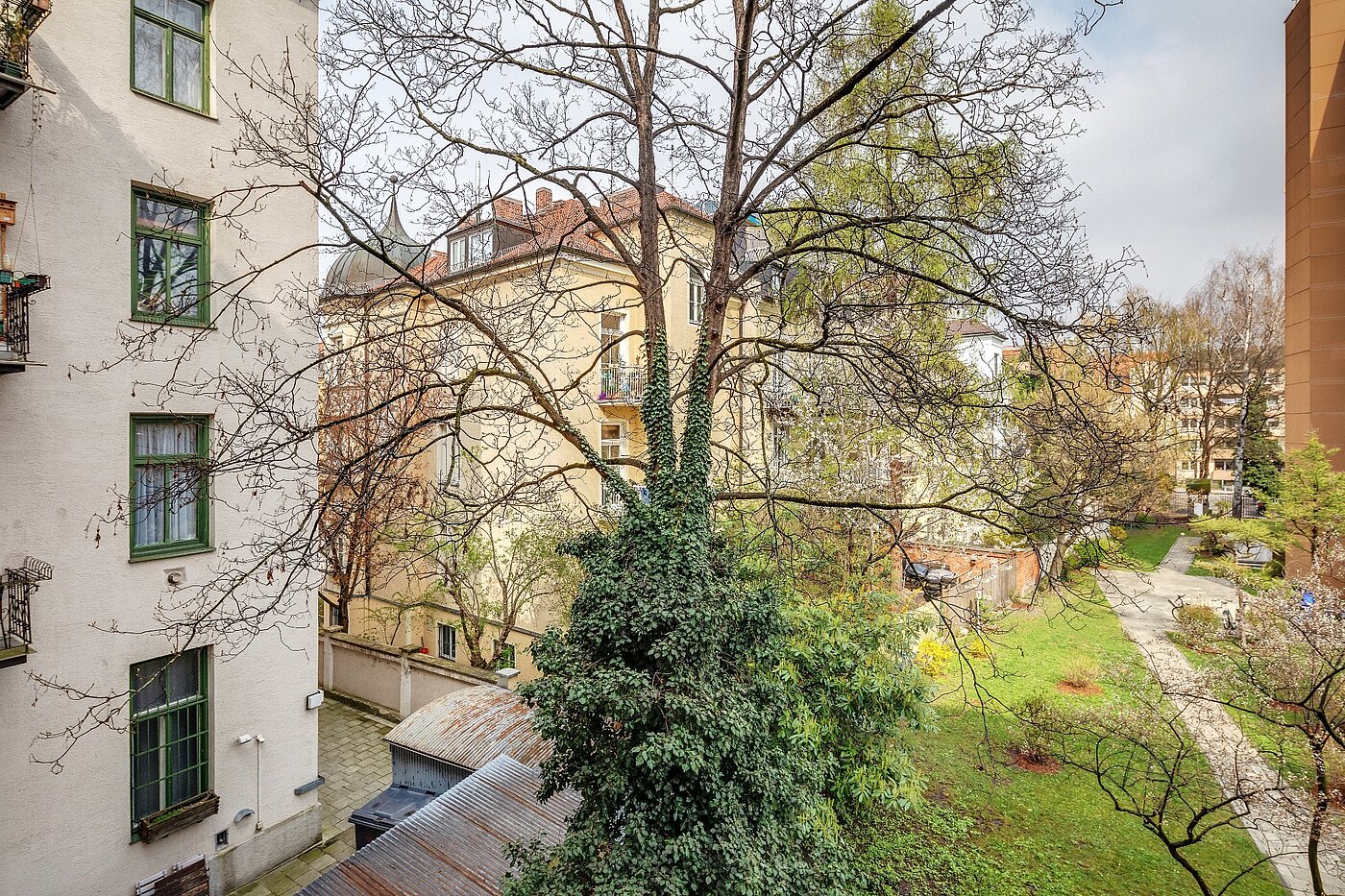 多层公寓 与 1 房间 | München-Nymphenburg | 1912ML2 | ...Blick ins Grüne