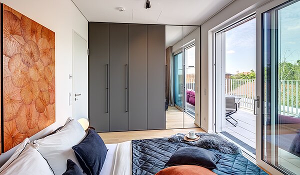 多层公寓 与 2 房间 | 70134 | Gediegene Einbaumöbel