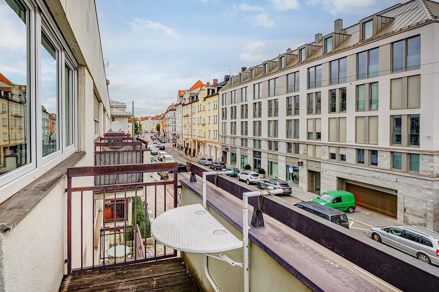 公寓 与 1 房间 | München-Bogenhausen | 703041 | Balkon