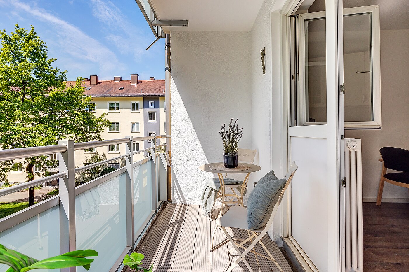 多层公寓 与 2.5 房间 | München-Berg am Laim | 70030 | ...Zugang zum Südbalkon