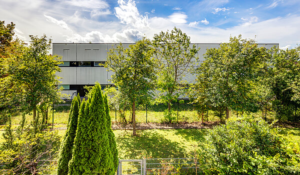 多层公寓 与 2 房间 | Haar | 70426 | Ausblick vom Balkon