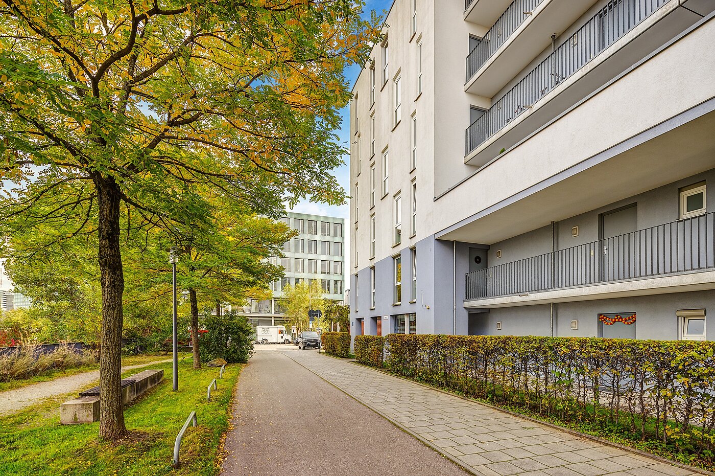 多层公寓 与 2.5 房间 | München-Schwanthalerhöhe | 2210ML2 | Weg zum Haus