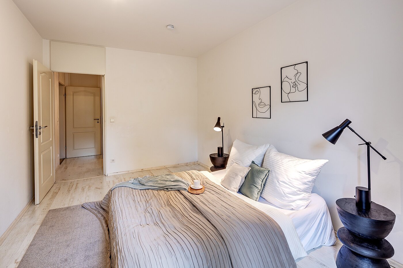 一楼公寓 与 2.5 房间 | München-Harlaching | 70018 | ...Schlafzimmer mit...