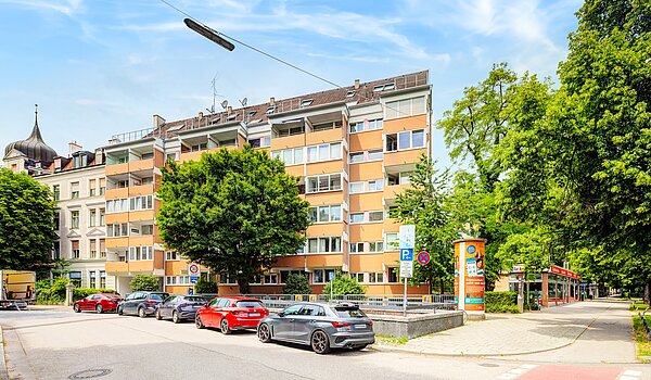 多层公寓 与 1 房间 | München-Neuhausen | 702271 | Frischer Fassadenanstrich