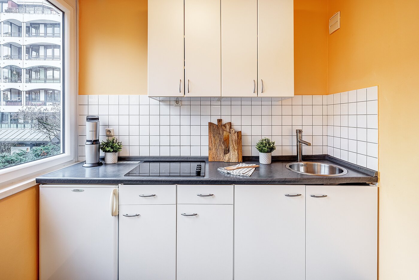 多层公寓 与 1.5 房间 | München-Au | 2112ML2 | Separate Küche mit Küchenzeile