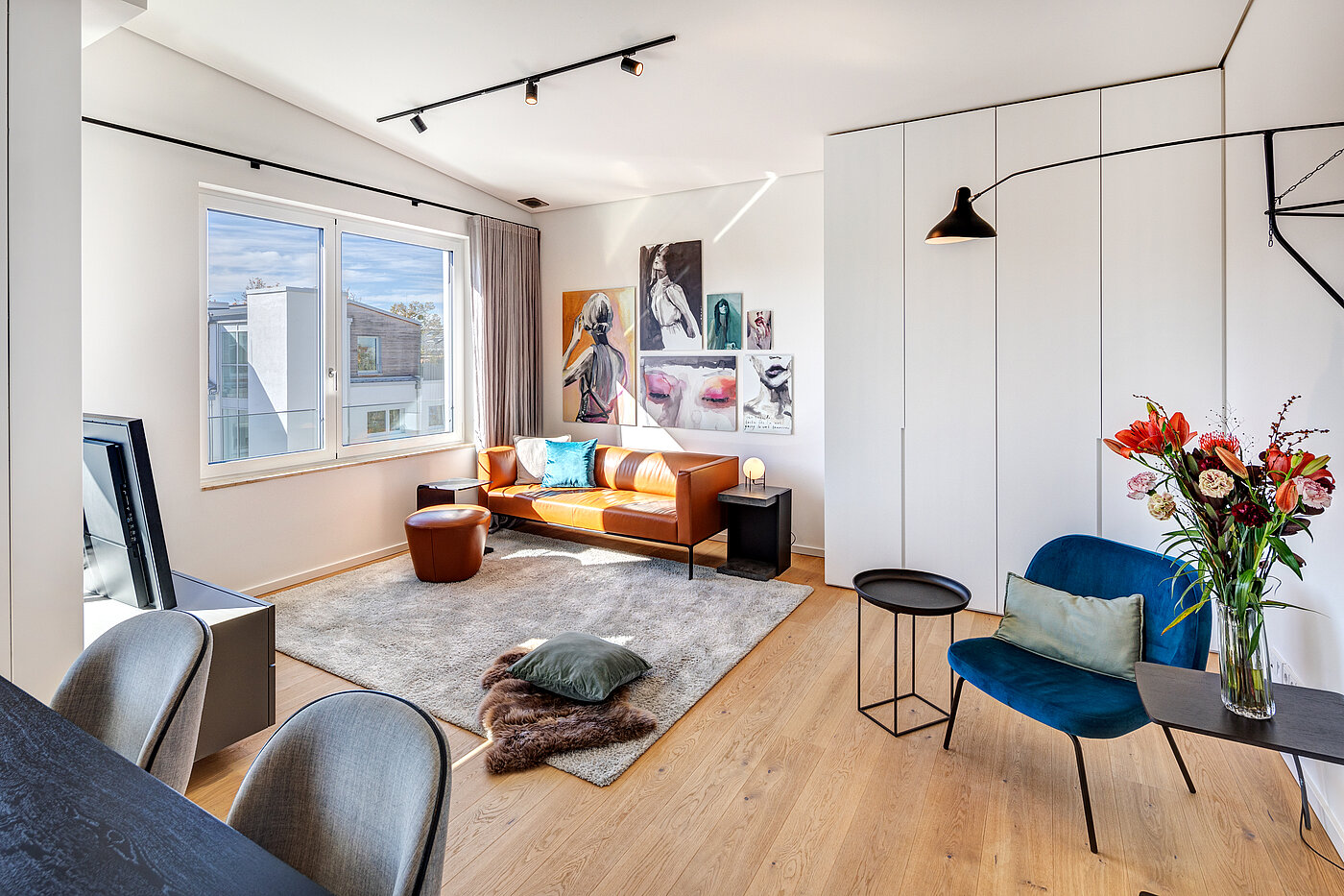 顶层公寓 与 2 房间 | München-Maxvorstadt | 704271 | Stylischer Wohn-...