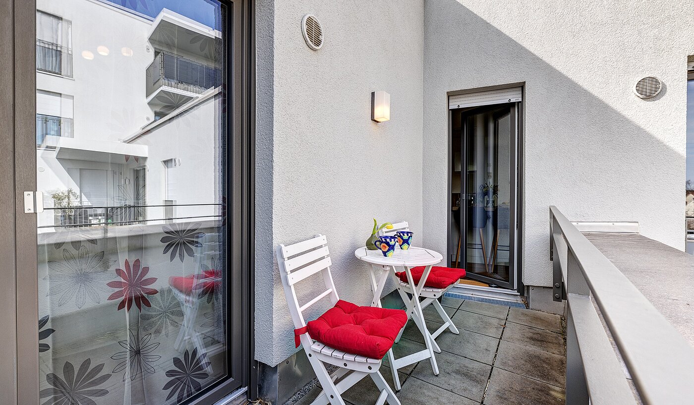 多层公寓 与 2 房间 | Freising | 70156 | Dachterrasse mit...