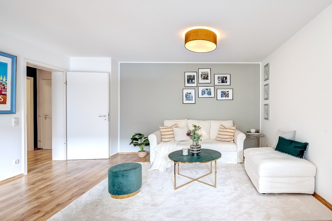 多层公寓 与 2 房间 | München-Maxvorstadt | 70001 | Großes Wohnzimmer