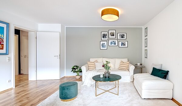 多层公寓 与 2 房间 | München-Maxvorstadt | 70001 | Großes Wohnzimmer