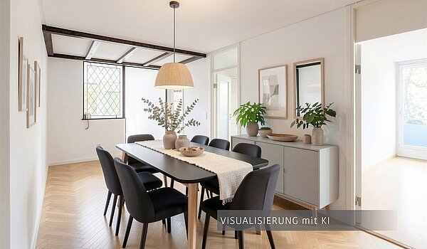 多层公寓 与 3.5 房间 | München-Bogenhausen | 703052 | Visualisierung mit KI