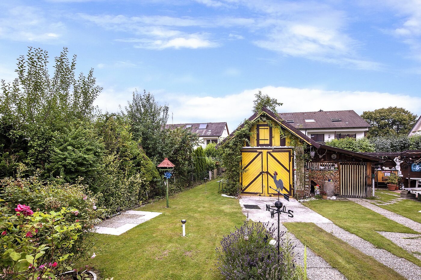 地块 | 496m² | Germering | 1607ML5 | Hinterer Garten