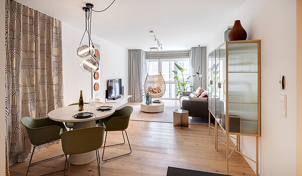 多层公寓 与 2 房间 | München-Isarvorstadt | 70459 | Gemütliche Essecke