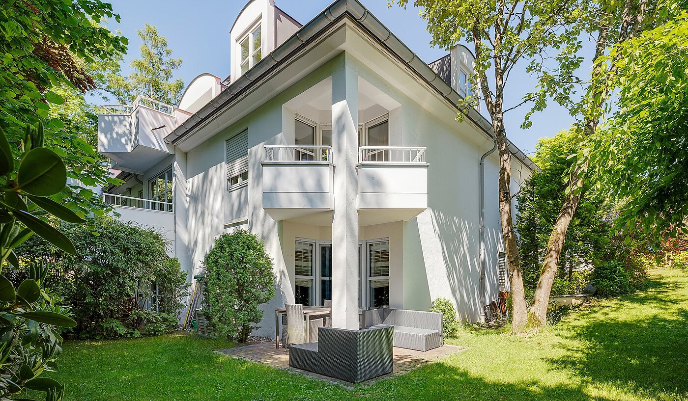 多层公寓 与 3 房间 | München-Harlaching | 2103ML3 | Gartennutzung