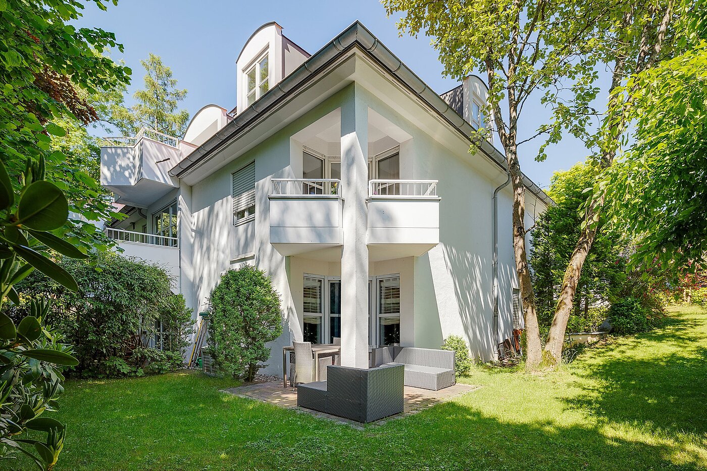 多层公寓 与 3 房间 | München-Harlaching | 2103ML3 | Gartennutzung