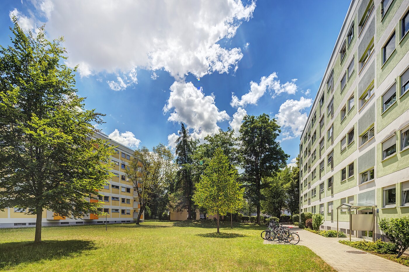 多层公寓 与 1 房间 | München | 70456 | Außenansicht