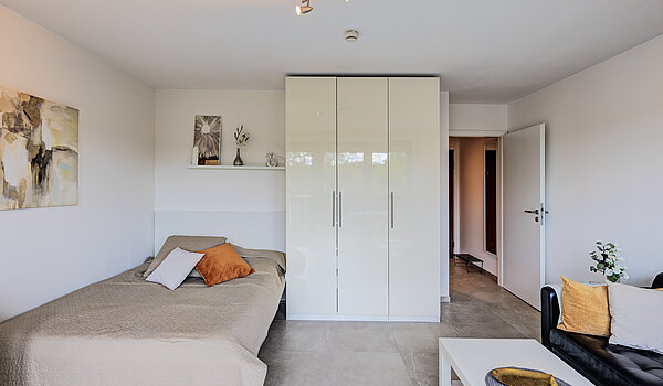 多层公寓 与 1 房间 | München-Milbertshofen | 704371 | Blick zur Diele