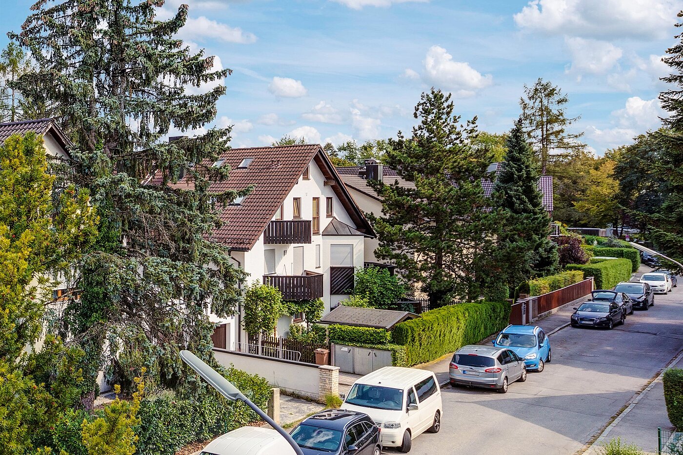 多层公寓 与 1 房间 | München-Obergiesing | 1908ML1 | Hausansicht-Straßenseite