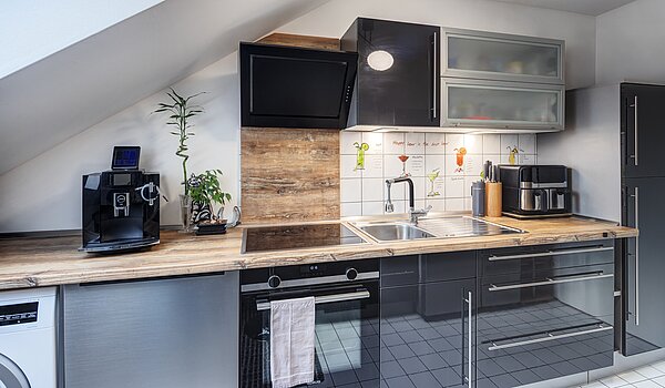 多层公寓 与 2 房间 | Poing | 70373 | ...Küche mit...