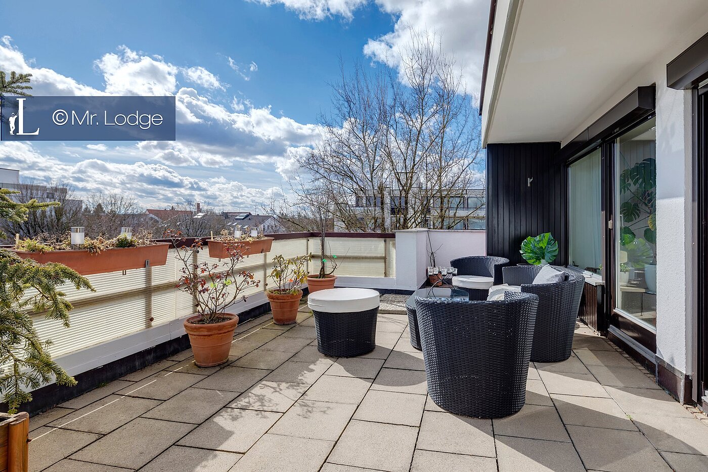 顶层公寓 与 4.5 房间 | Aschheim | 1802ML7 | ....Süd-Dachterrasse