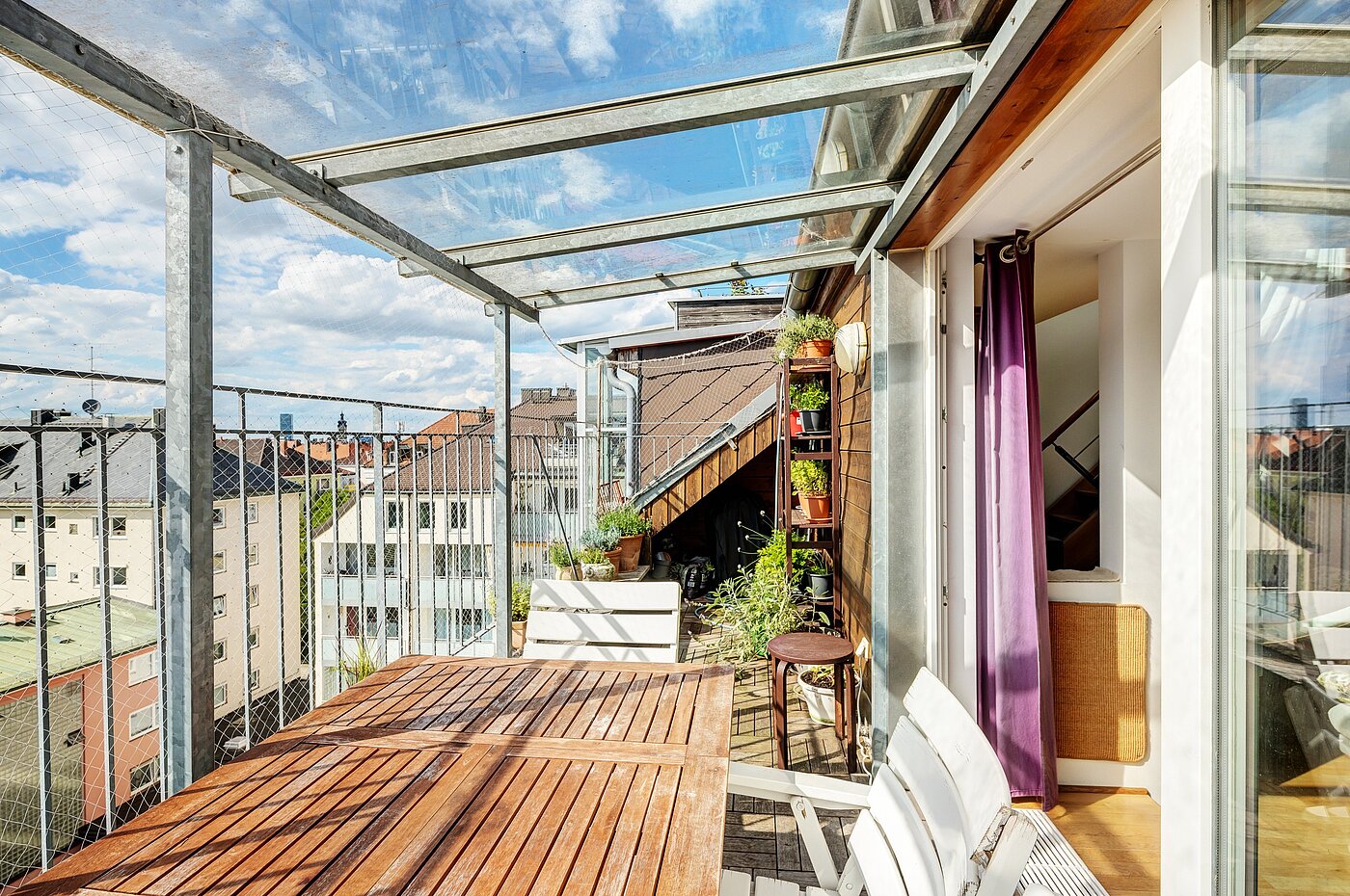 多层公寓 与 5 房间 | München-Neuhausen | 70140 | Sonniger Westbalkon
