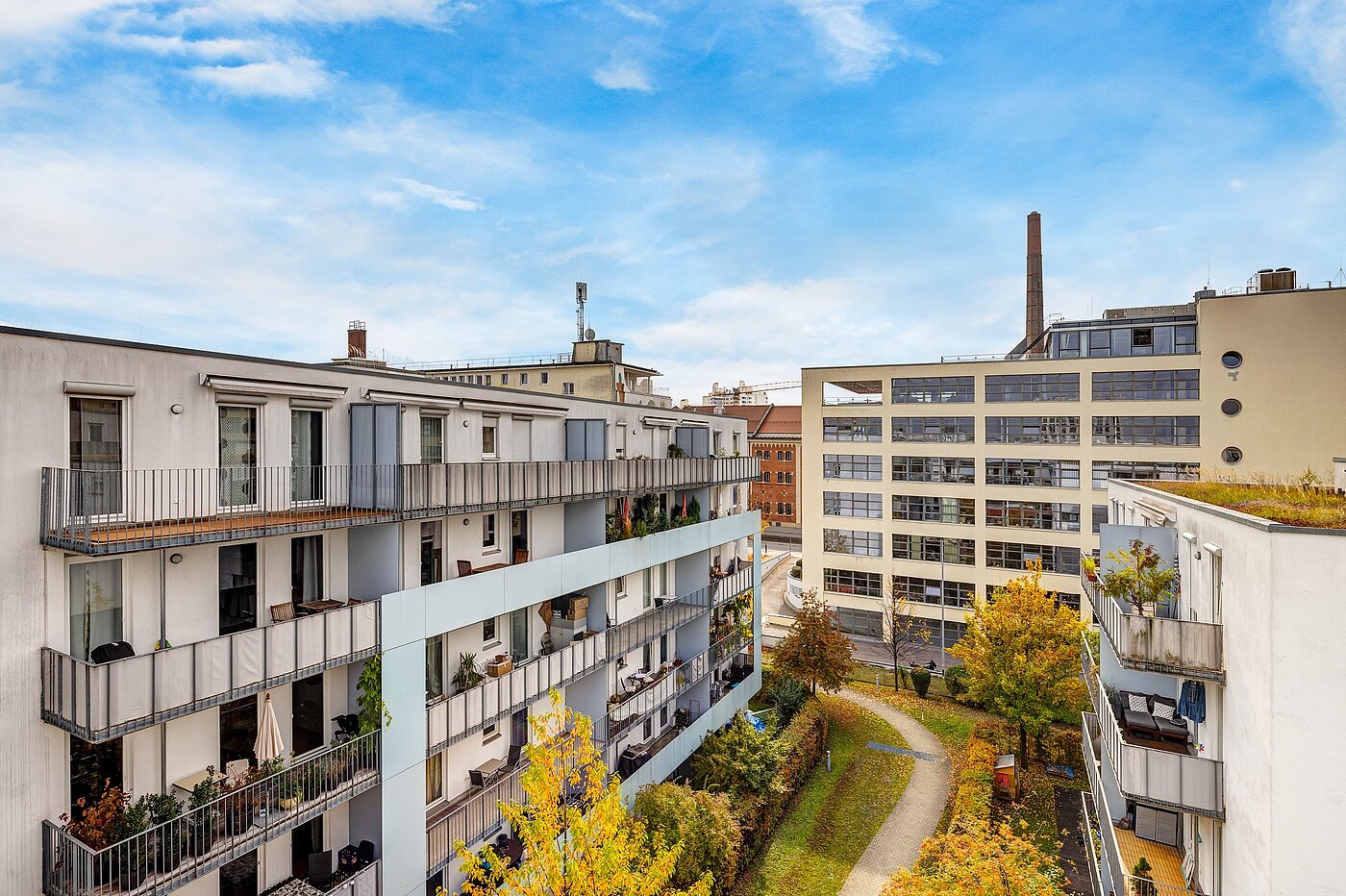 多层公寓 与 2.5 房间 | München-Schwanthalerhöhe | 2210ML2 | ...Richtung Innenhof