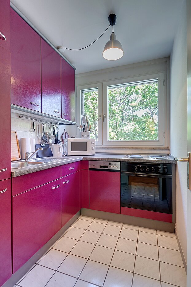 多层公寓 与 2 房间 | München-Maxvorstadt | 2105ML3 | Küche mit Einbauküche