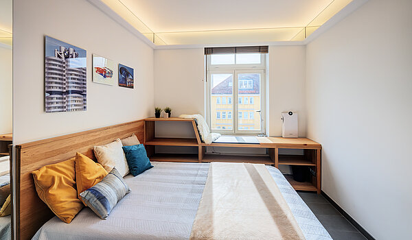 多层公寓 与 2 房间 | München-Au | 70387 | Schlafbereich