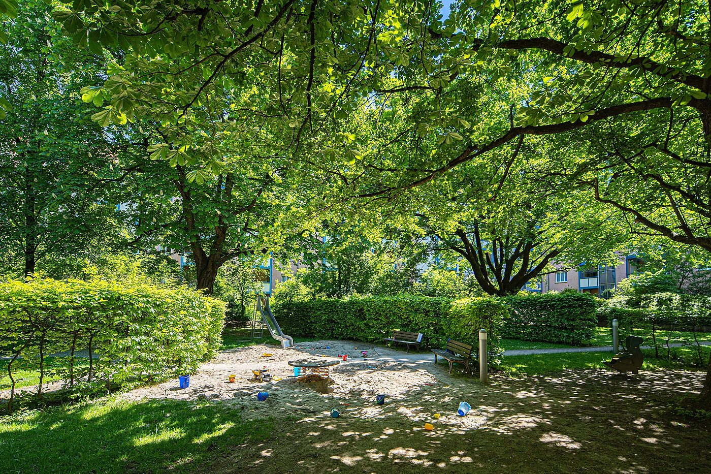 多层公寓 与 2.5 房间 | München-Au | 2002ML5 | Spielplatz