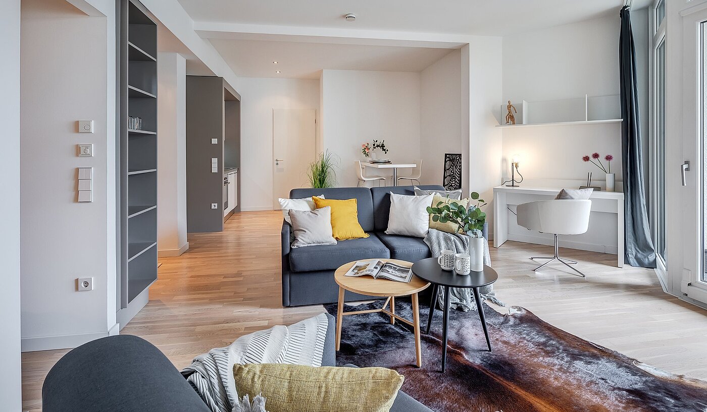 多层公寓 与 1.5 房间 | München-Bogenhausen | 1904ML6 | Entspannen und Arbeiten