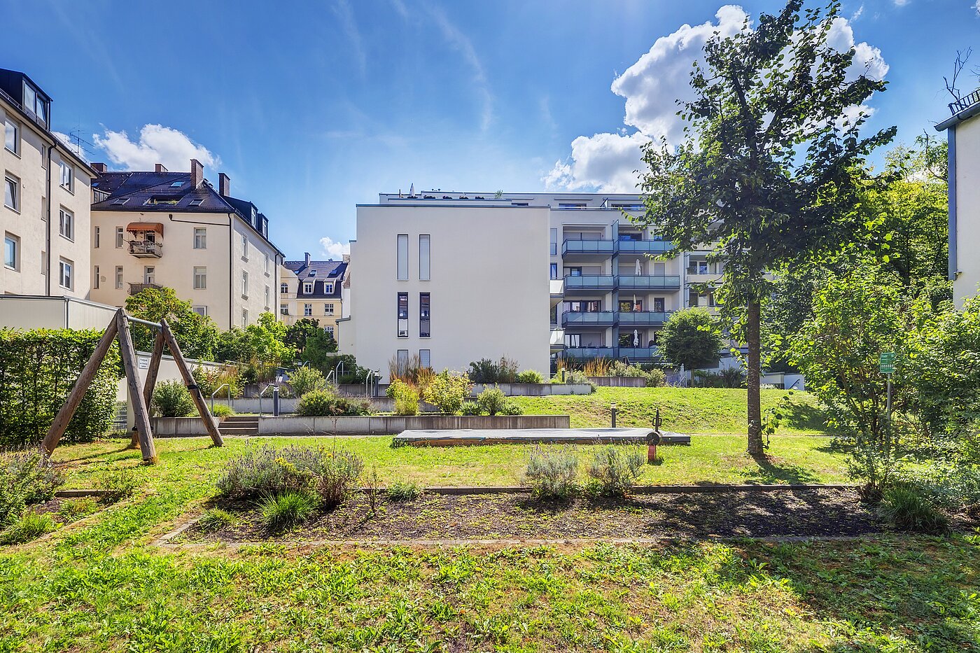 一楼公寓 与 1.5 房间 | München-Sendling | 702632 | Große Erholungsflächen...