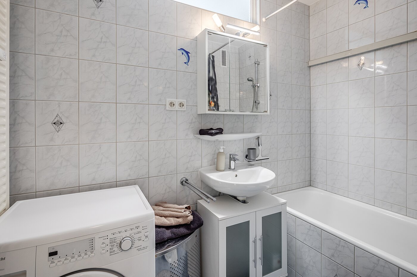 多层公寓 与 1 房间 | München | 70456 | Badezimmer