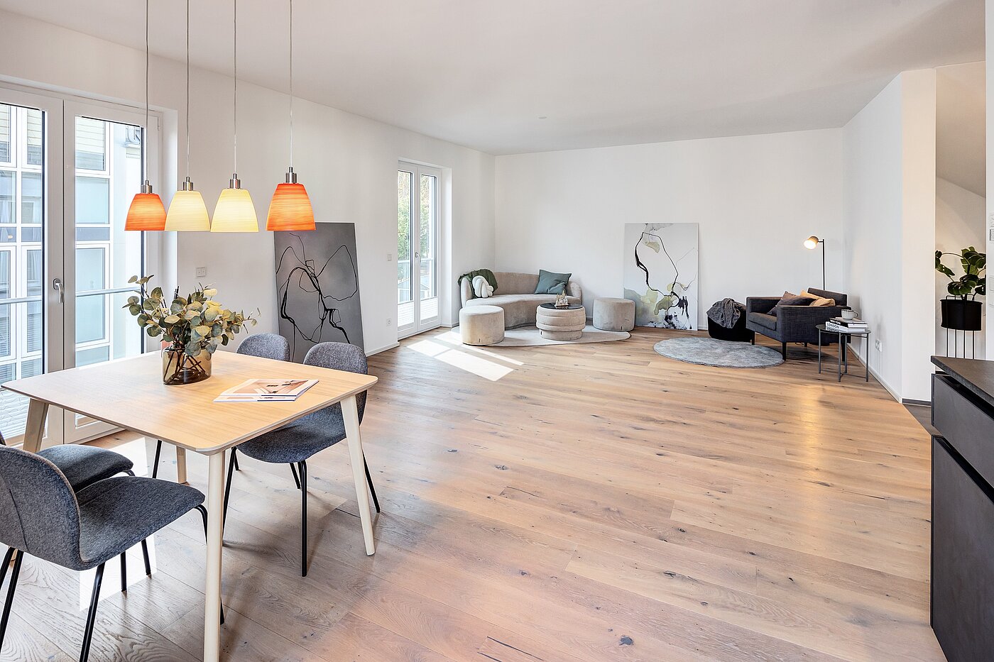 复式公寓 与 4 房间 | München-Obermenzing | 701553 | Großzügiger Essbereich