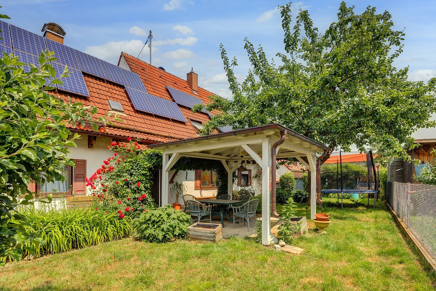 独栋住宅 与 8 房间 | 70229 | Überdachte Terrasse