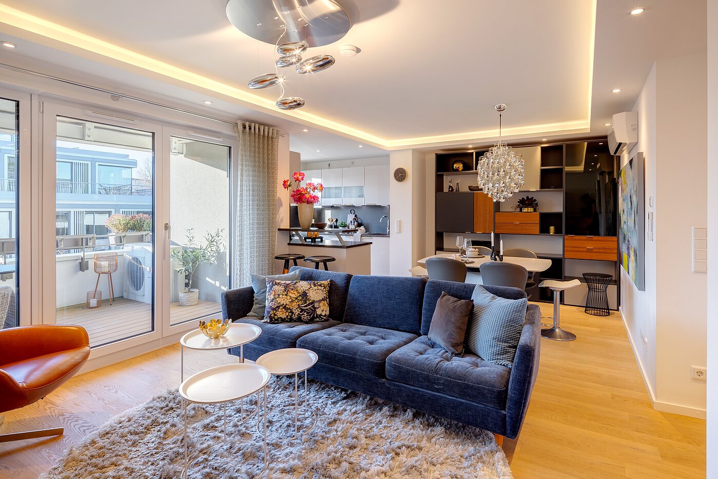 多层公寓 与 4 房间 | München-Bogenhausen | 70380 | Wohnzimmer...