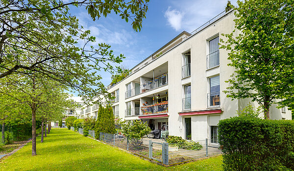 多层公寓 与 2 房间 | Haar | 70426 | Gartenseite