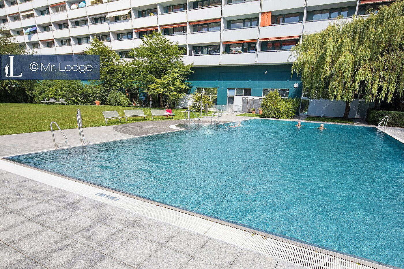 多层公寓 与 1 房间 | München-Forstenried | 1708ML1 | Gemeinschafts-Swimmingpool