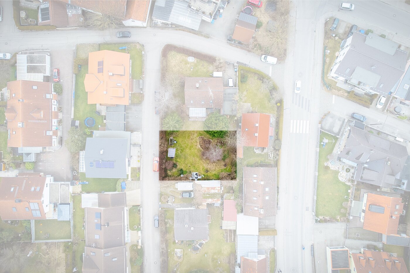 地块 | 400m² | Germering | 2201ML7 | Von oben