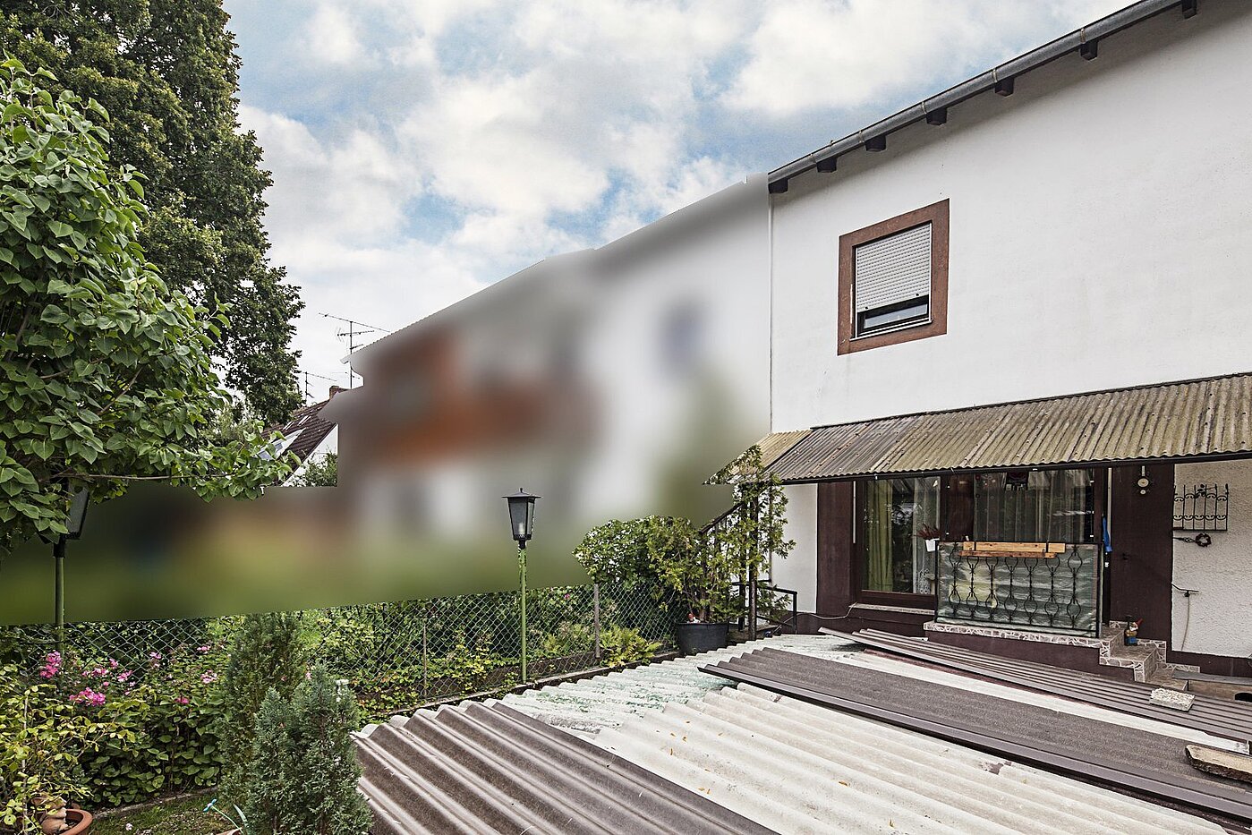 地块 | 496m² | Germering | 1607ML5 | Rückseite Haus
