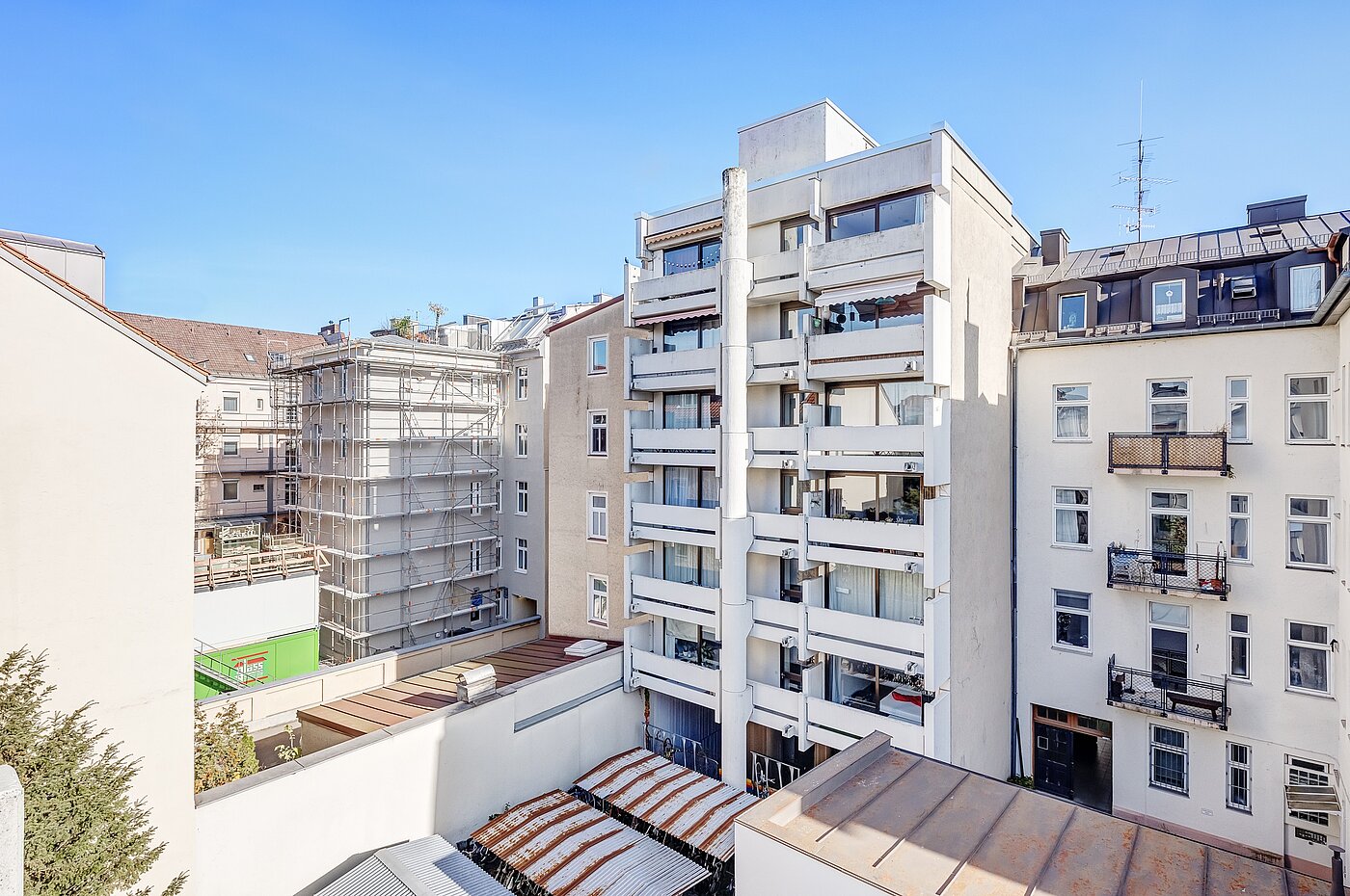 多层公寓 与 1 房间 | München-Maxvorstadt | 2110ML7 | Ausblick