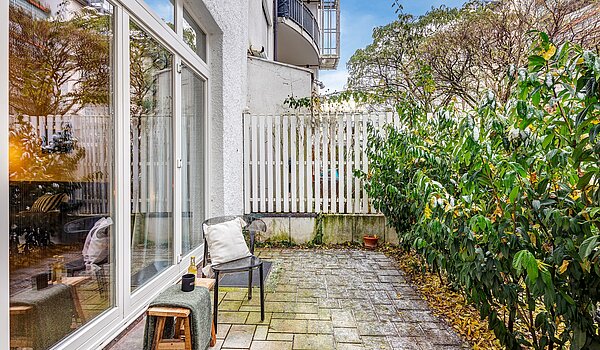 阁楼公寓 与 1 房间 | München-Isarvorstadt | 2211ML7 | Hier die West-Terrasse