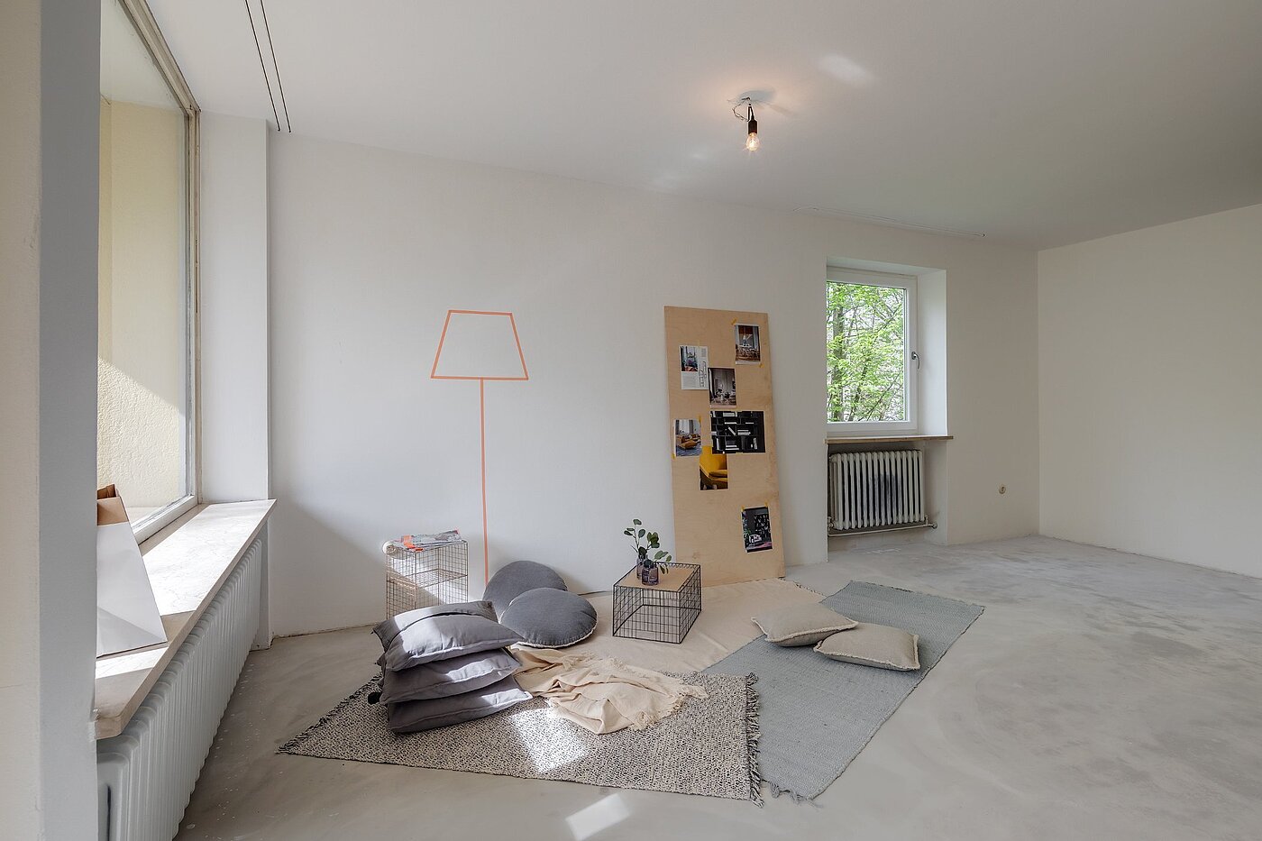 多层公寓 与 4 房间 | München-Aubing | 1904ML4 | Helles Wohnzimmer