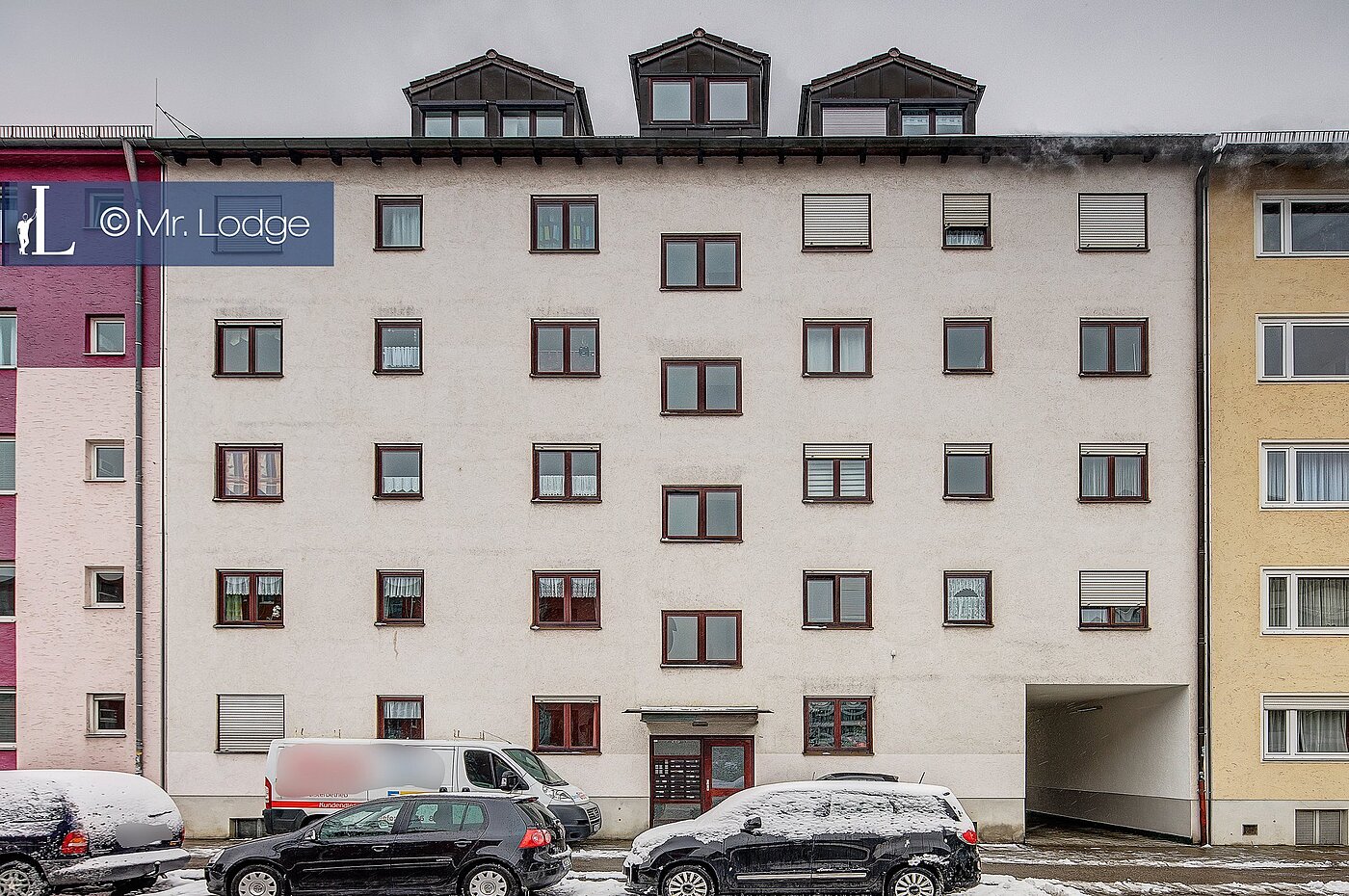 多层公寓 与 1 房间 | München-Ramersdorf | 1602ML4 | Ansicht - gepflegtes Wohnhaus