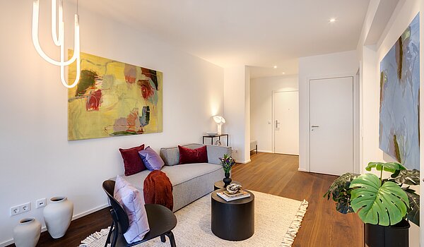 露台公寓 与 2 房间 | München-Harlaching | 70372 | ...zum Wohlfühlen