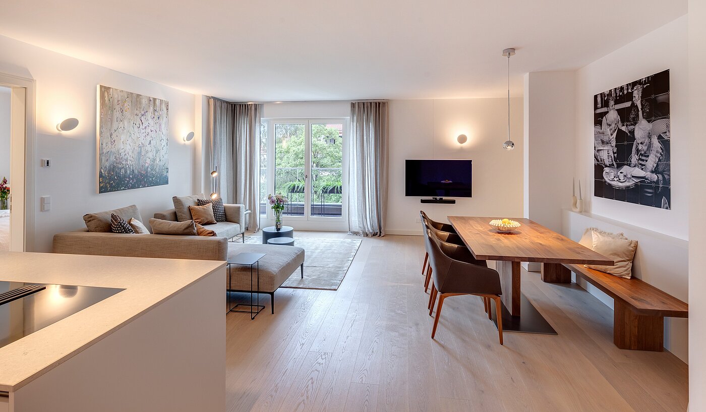 多层公寓 与 3 房间 | 70046 | ...und Zugang zur Terrasse