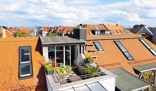 多层公寓 与 5 房间 | München-Neuhausen | 70140 | Über den Dächern