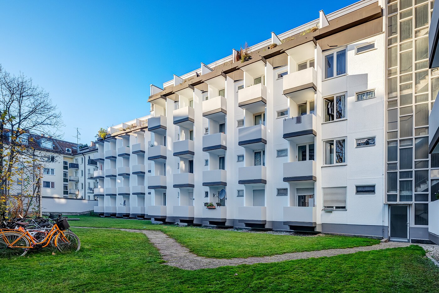 公寓 与 1 房间 | München-Milbertshofen | 70183 | Innenhof